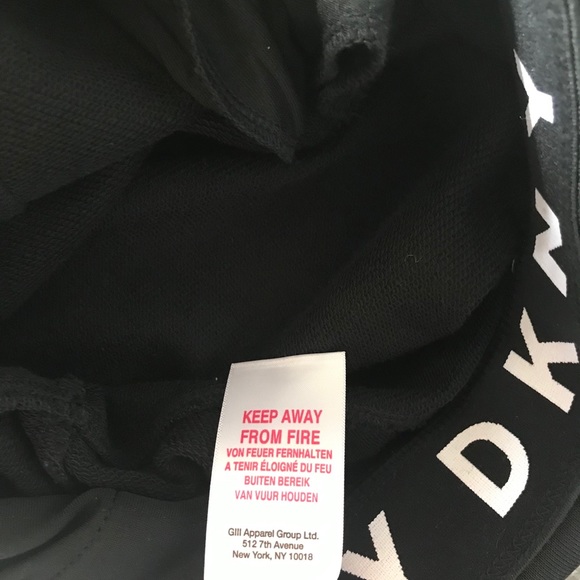 🔥DKNY Sport Logo Drawstring Pintuck Front - Picture 5 of 11